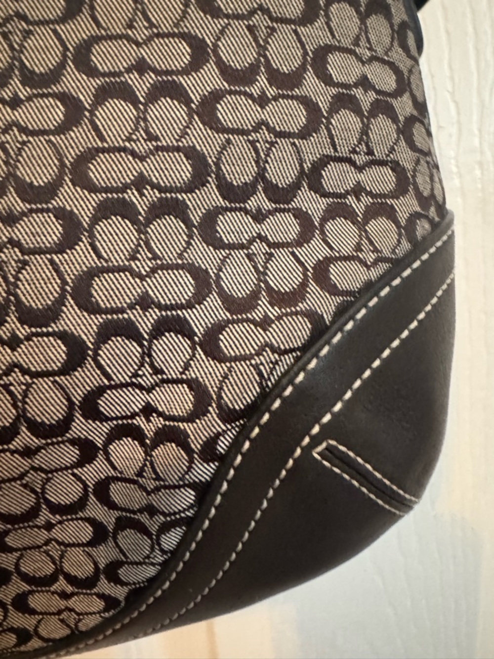 SOLD! Do not purchase! Black and Gray Coach Soho Shouder bag - Picture 4 of 12